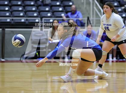 Thumbnail 2 in Fayetteville vs. Sulphur Bluff (UIL Volleyball 1A Semifinals) photogallery.