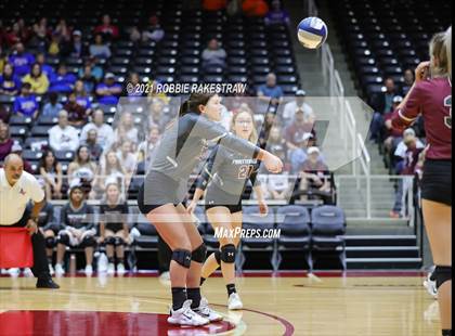 Thumbnail 2 in Fayetteville vs. Sulphur Bluff (UIL Volleyball 1A Semifinals) photogallery.