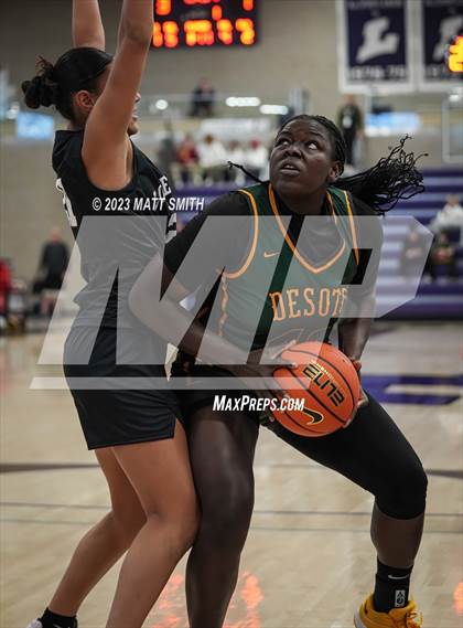 Thumbnail 2 in Lone Peak vs. DeSoto (Holiday Hoopfest) photogallery.