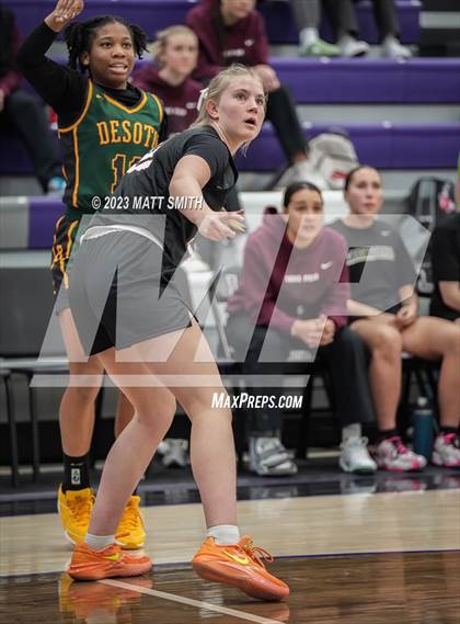 Thumbnail 2 in Lone Peak vs. DeSoto (Holiday Hoopfest) photogallery.