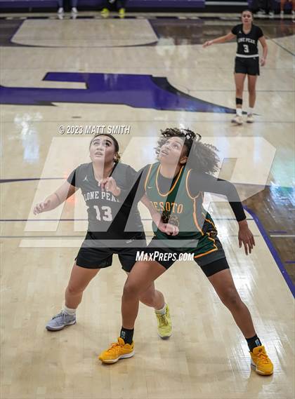 Thumbnail 1 in Lone Peak vs. DeSoto (Holiday Hoopfest) photogallery.