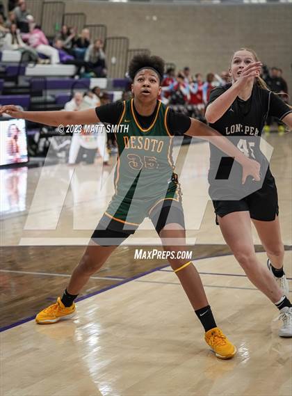 Thumbnail 3 in Lone Peak vs. DeSoto (Holiday Hoopfest) photogallery.