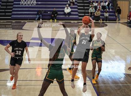 Thumbnail 2 in Lone Peak vs. DeSoto (Holiday Hoopfest) photogallery.