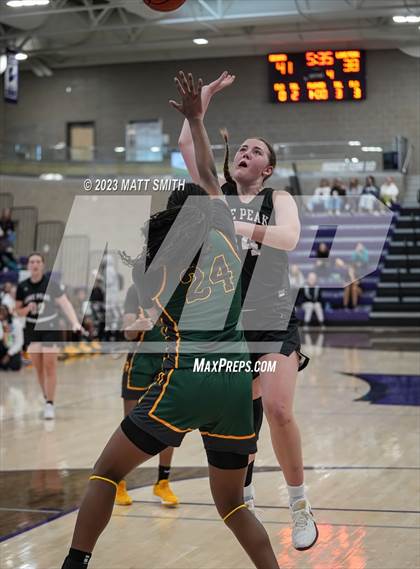 Thumbnail 1 in Lone Peak vs. DeSoto (Holiday Hoopfest) photogallery.