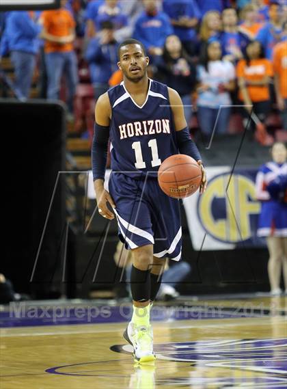Thumbnail 2 in St. Joseph Notre Dame vs Horizon (CIF State D5 Final) photogallery.