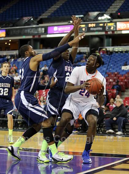 Thumbnail 1 in St. Joseph Notre Dame vs Horizon (CIF State D5 Final) photogallery.