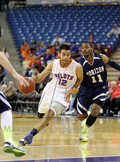 Thumbnail 1 in St. Joseph Notre Dame vs Horizon (CIF State D5 Final) photogallery.