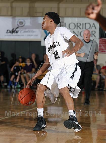 Thumbnail 2 in Paul VI vs. Whitney Young (City of Palms Classic) photogallery.