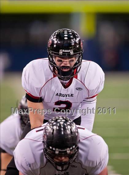 Thumbnail 2 in Argyle vs. Wimberley (UIL 3A Division 2 Final) photogallery.