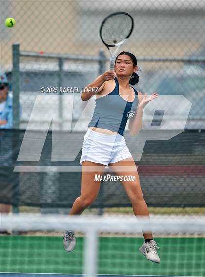 Thumbnail 1 in  UIL Tennis Girls 5A & 6A Finals photogallery.