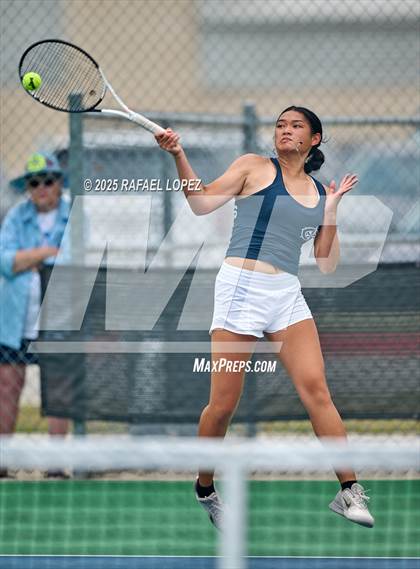 Thumbnail 3 in  UIL Tennis Girls 5A & 6A Finals photogallery.