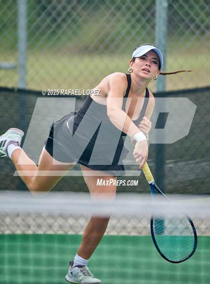 Thumbnail 3 in  UIL Tennis Girls 5A & 6A Finals photogallery.