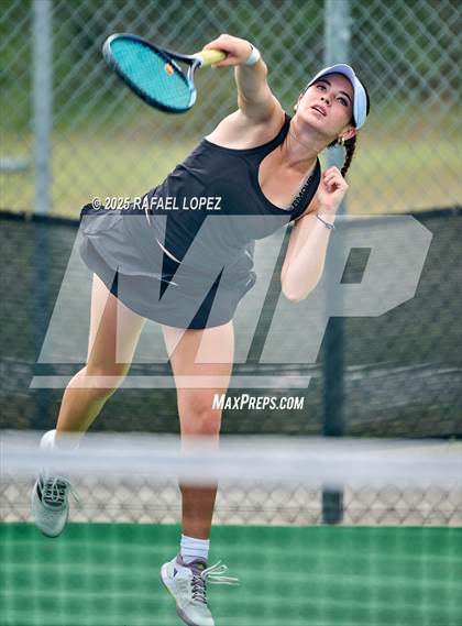 Thumbnail 2 in  UIL Tennis Girls 5A & 6A Finals photogallery.