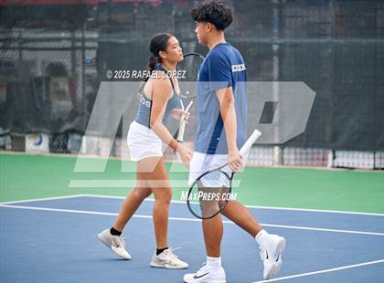 Thumbnail 2 in  UIL Tennis Girls 5A & 6A Finals photogallery.
