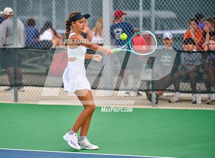 Thumbnail 3 in  UIL Tennis Girls 5A & 6A Finals photogallery.