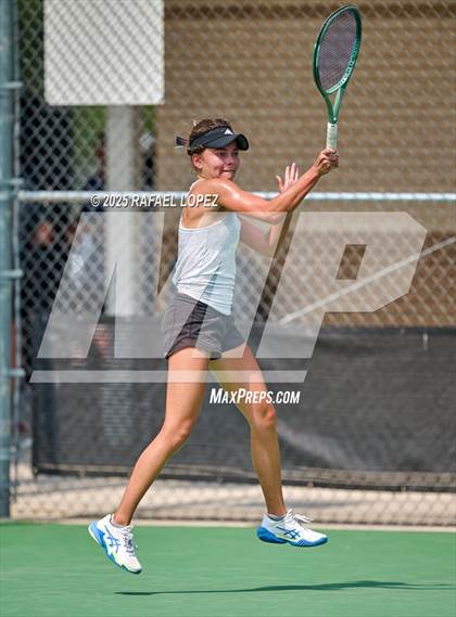 Thumbnail 3 in  UIL Tennis Girls 5A & 6A Finals photogallery.