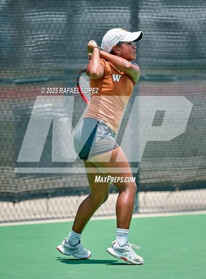 Thumbnail 3 in  UIL Tennis Girls 5A & 6A Finals photogallery.