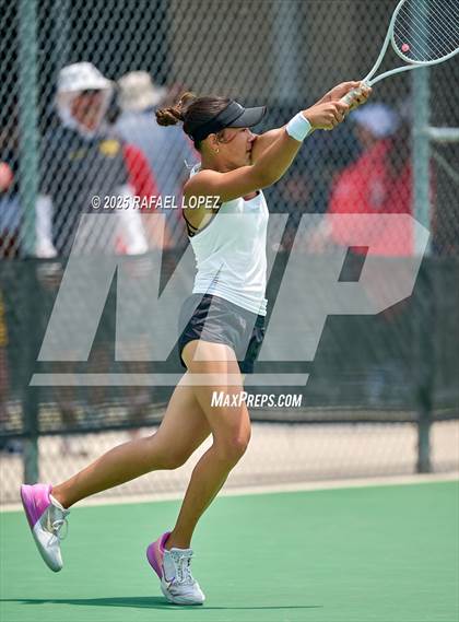 Thumbnail 3 in  UIL Tennis Girls 5A & 6A Finals photogallery.