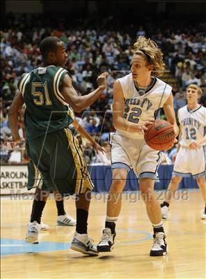 Thumbnail 3 in Kinston vs Trinity (NCHSAA 3A State Final) photogallery.