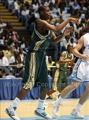 Thumbnail 3 in Kinston vs Trinity (NCHSAA 3A State Final) photogallery.