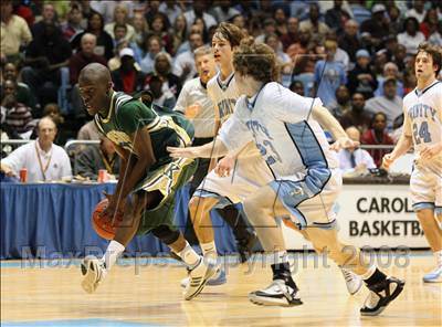 Thumbnail 2 in Kinston vs Trinity (NCHSAA 3A State Final) photogallery.