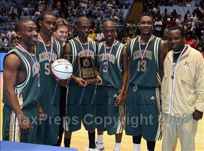 Thumbnail 3 in Kinston vs Trinity (NCHSAA 3A State Final) photogallery.