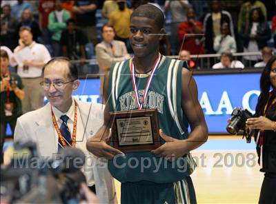Thumbnail 1 in Kinston vs Trinity (NCHSAA 3A State Final) photogallery.