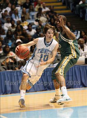 Thumbnail 2 in Kinston vs Trinity (NCHSAA 3A State Final) photogallery.