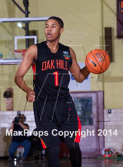 Thumbnail 1 in Northside Christian Academy vs. Oak Hill Academy (Dick's Sporting Goods National Tournament) photogallery.