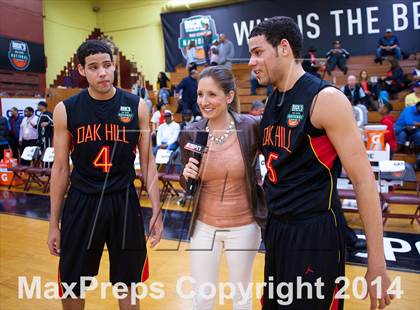 Thumbnail 2 in Northside Christian Academy vs. Oak Hill Academy (Dick's Sporting Goods National Tournament) photogallery.