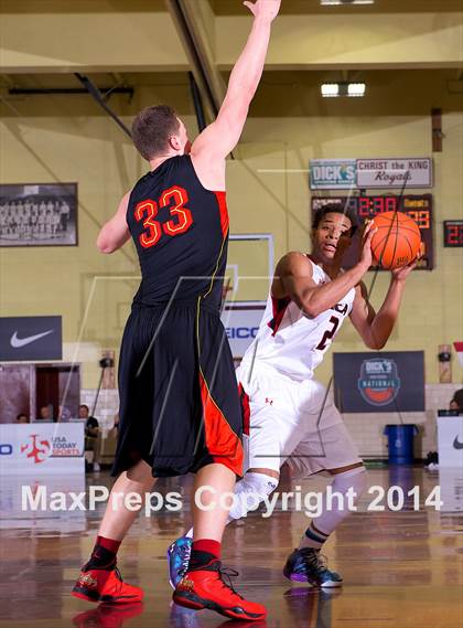 Thumbnail 3 in Northside Christian Academy vs. Oak Hill Academy (Dick's Sporting Goods National Tournament) photogallery.