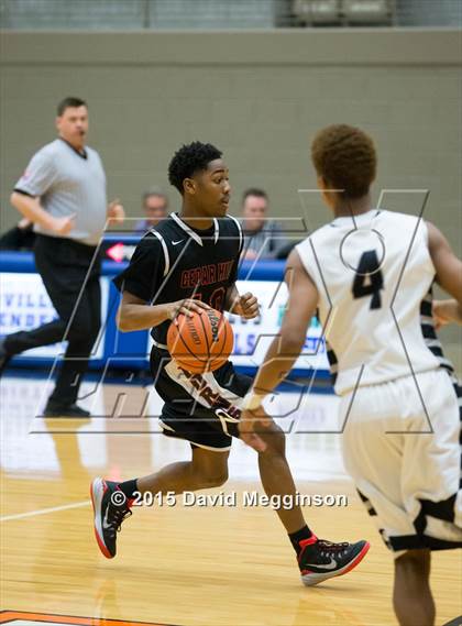 Thumbnail 2 in Cedar Hill vs. Guyer (UIL 6A Area Playoff) photogallery.