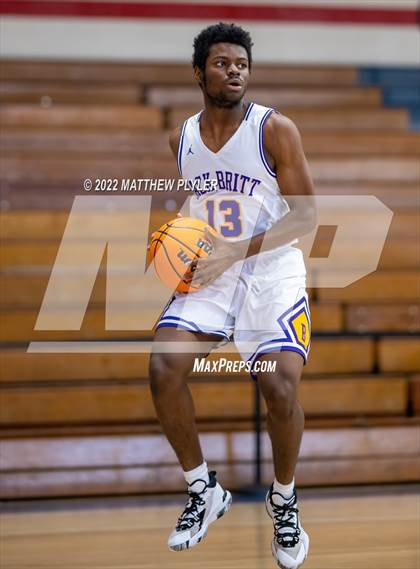 Thumbnail 3 in Jack Britt vs. Berean Baptist Academy photogallery.