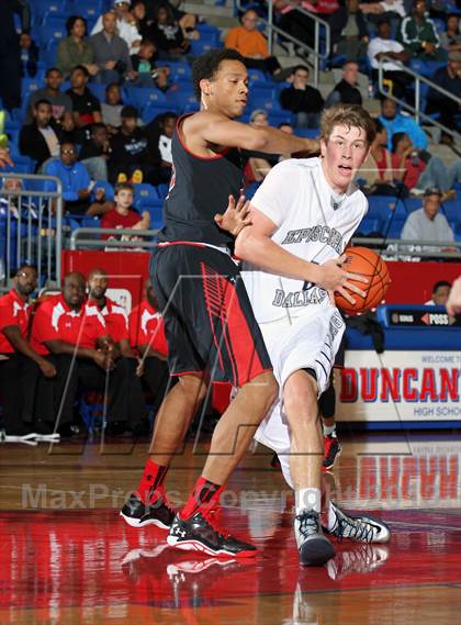Thumbnail 3 in Episcopal School of Dallas vs. Prime Prep (Thanksgiving Hoopfest) photogallery.