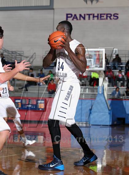 Thumbnail 3 in Episcopal School of Dallas vs. Prime Prep (Thanksgiving Hoopfest) photogallery.