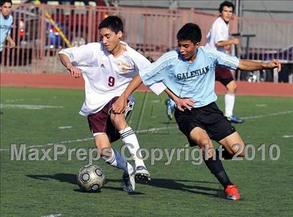 Thumbnail 3 in Salesian @ La Canada (CIF SS D5 Playoffs) photogallery.