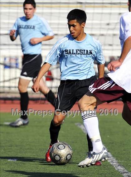 Thumbnail 3 in Salesian @ La Canada (CIF SS D5 Playoffs) photogallery.