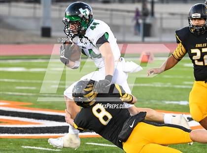 Thumbnail 2 in Tioga vs. Jonesboro (UIL 6-Man 1-A Semifinal) photogallery.