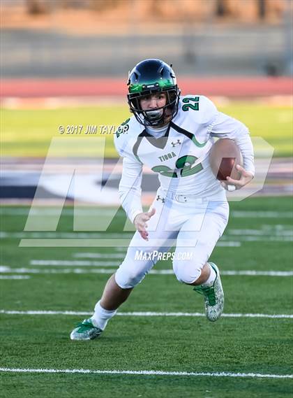 Thumbnail 3 in Tioga vs. Jonesboro (UIL 6-Man 1-A Semifinal) photogallery.