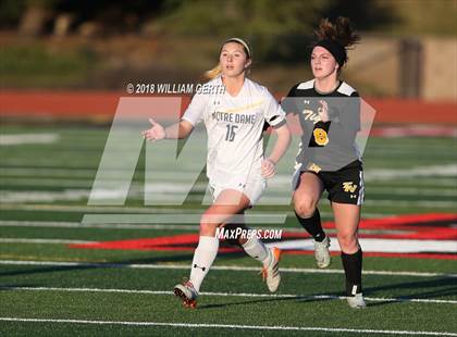 Thumbnail 2 in Notre Dame vs. Terra Nova (CIF CCS D2 Semifinal) photogallery.