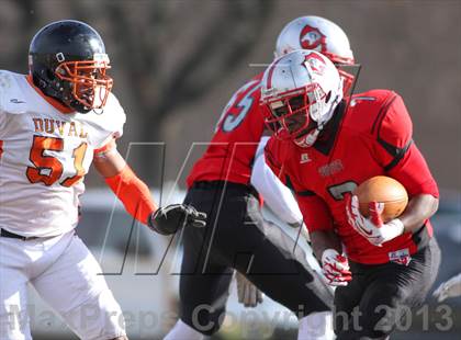Thumbnail 3 in Duval @ Suitland (MPSSAA 4A South Region Final) photogallery.