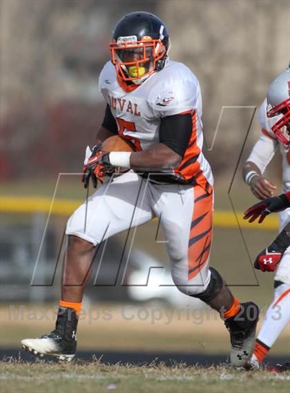 Thumbnail 3 in Duval @ Suitland (MPSSAA 4A South Region Final) photogallery.