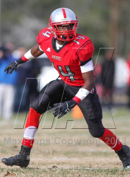 Thumbnail 3 in Duval @ Suitland (MPSSAA 4A South Region Final) photogallery.