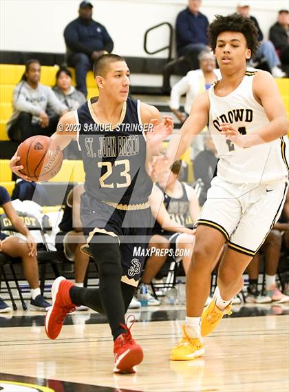Thumbnail 3 in St. John Bosco vs. Bishop O'Dowd (NorCal Catholic School Challenge) photogallery.