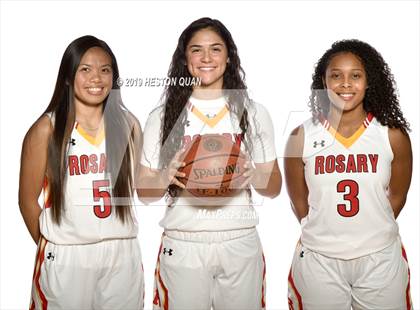 Thumbnail 1 in Trinity League Media Day - Rosary Academy photogallery.