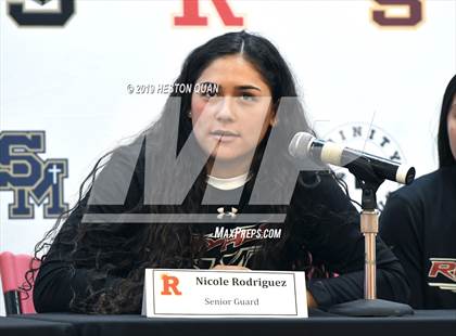 Thumbnail 3 in Trinity League Media Day - Rosary Academy photogallery.