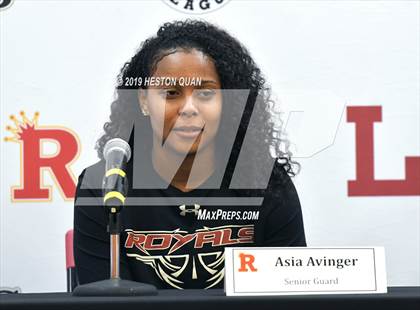 Thumbnail 1 in Trinity League Media Day - Rosary Academy photogallery.