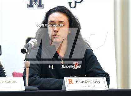 Thumbnail 1 in Trinity League Media Day - Rosary Academy photogallery.