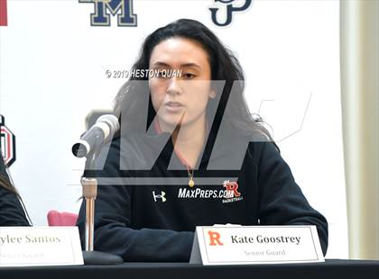 Thumbnail 3 in Trinity League Media Day - Rosary Academy photogallery.
