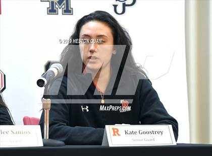 Thumbnail 2 in Trinity League Media Day - Rosary Academy photogallery.
